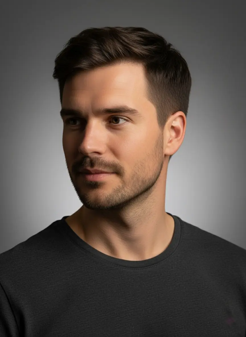 Modern Fade hairstyle