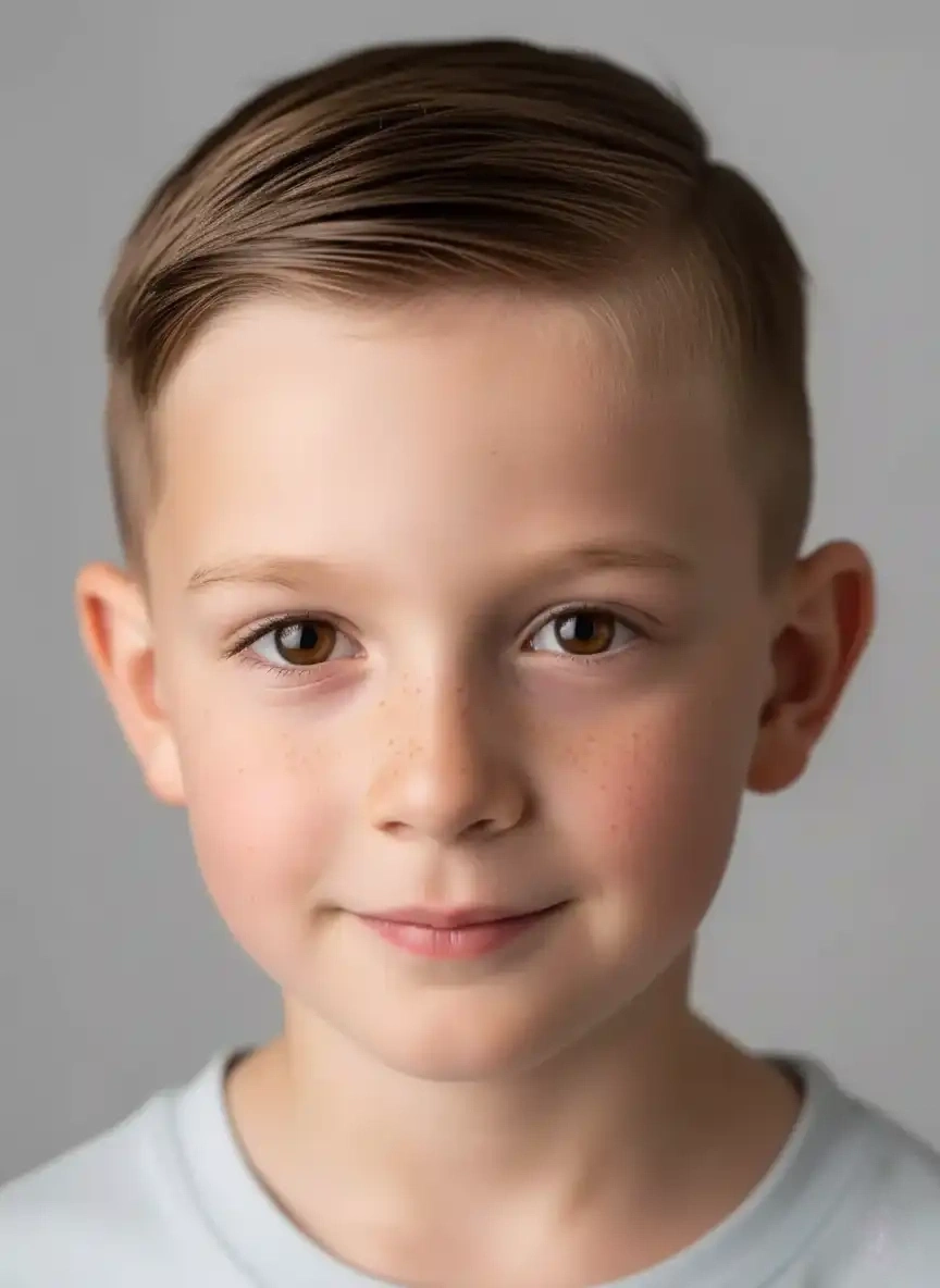 Side Part kids hairstyle