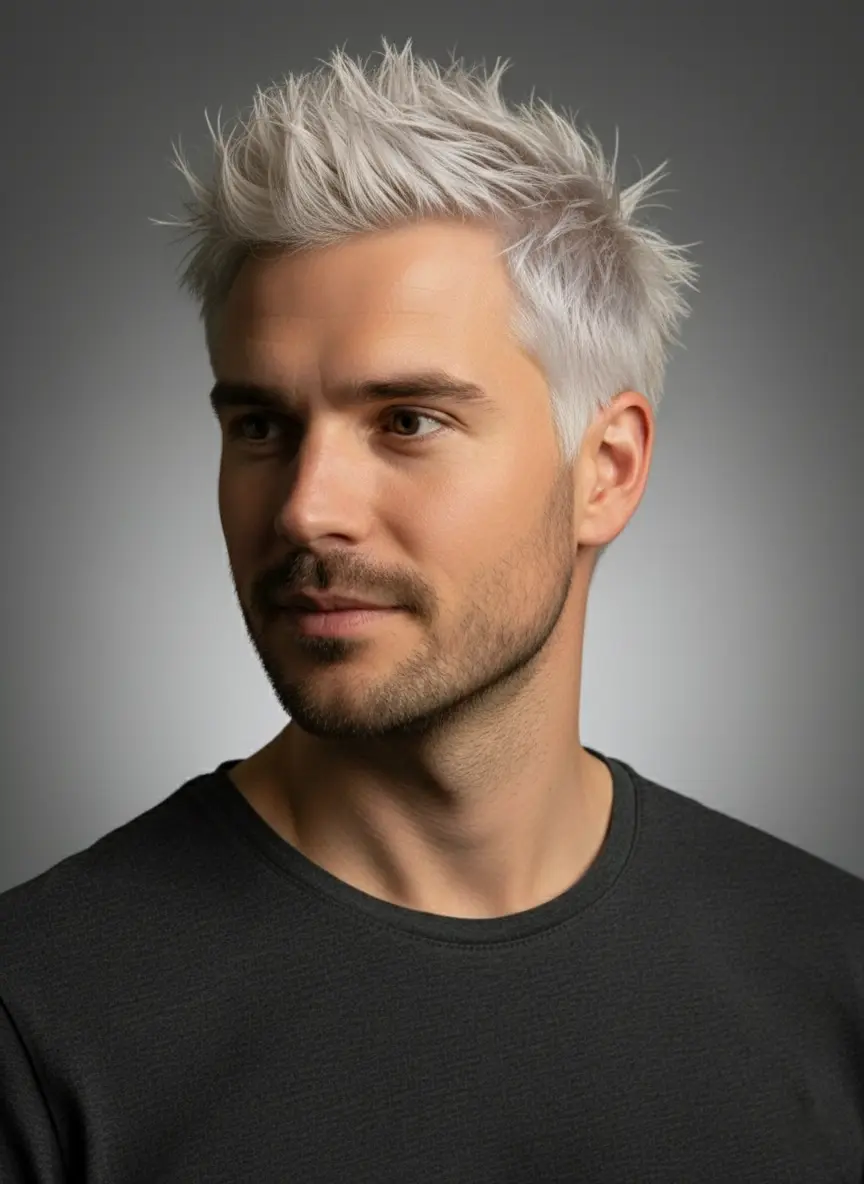 Silver Fox hairstyle