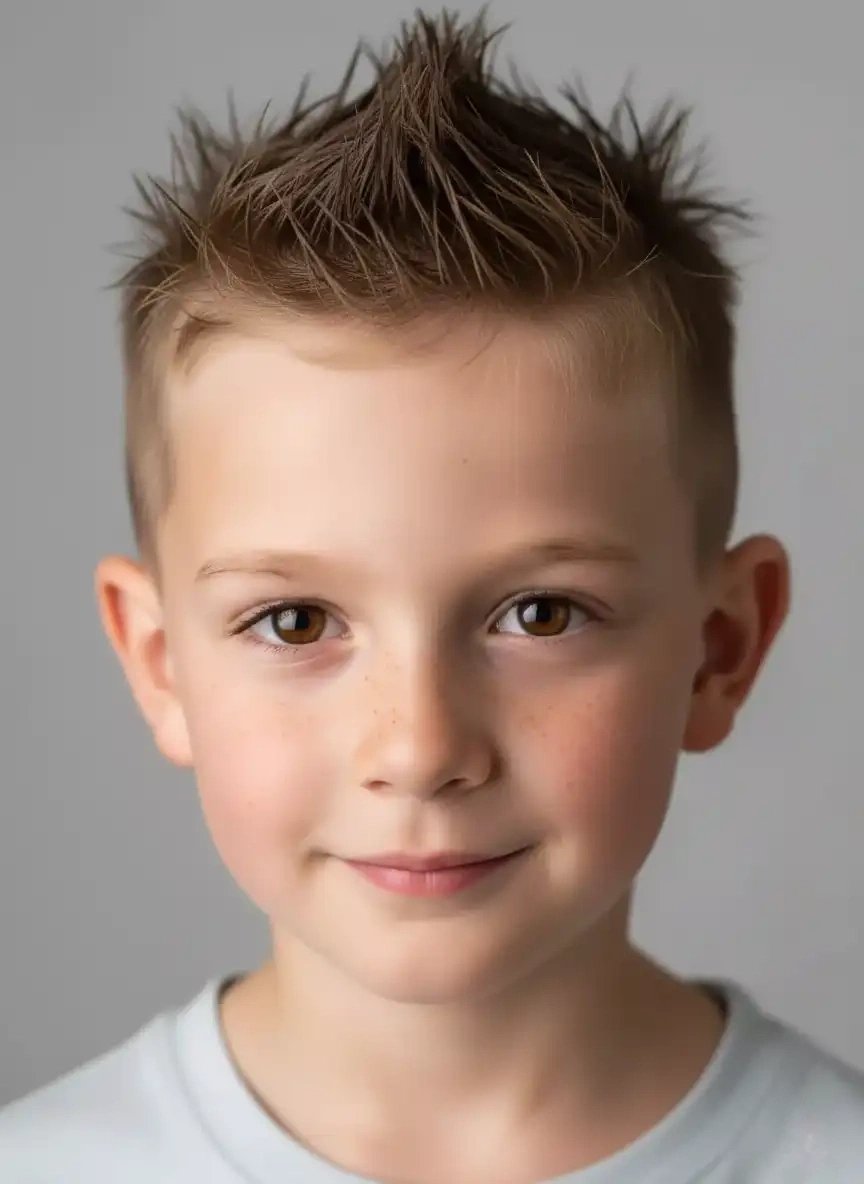 Spiky Hair kids hairstyle